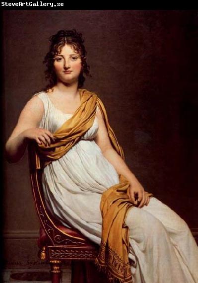 Jacques-Louis  David Madame Raymond de Verninac